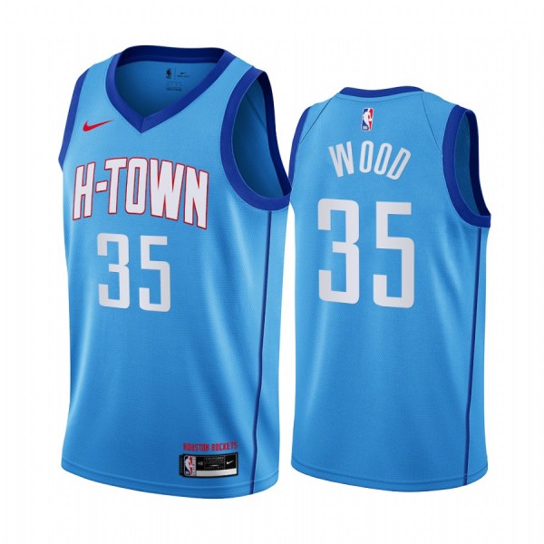Houston Rockets Trikot Christian Wood 35 2020-21 City Edition Swingman - Herren